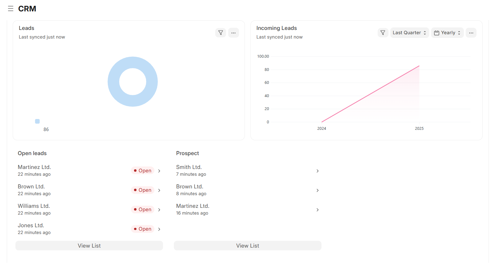 CRM Module